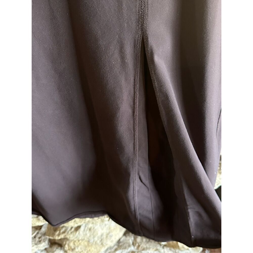 Athleta Brown Midi Skirt with Front Slit - Picture 2 of 4